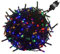 VOLTRONIC LED Lichterkette, IP44, Modell- und Farbwahl, 400 LEDs, Grünes Kabel, bunt