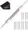 Mudder Spring Bar Tool with 6 Pairs of Strap Pins and Cleaning Cloth for Watch Strap Bands