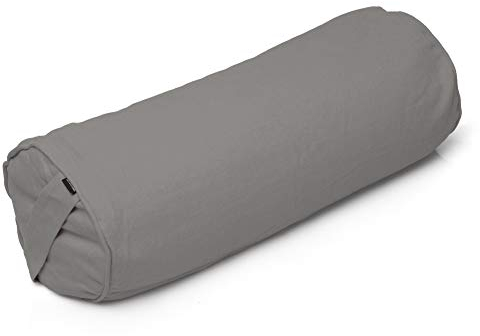 Yogistar Yoga-Bolster Yin - Plus - Rund Graphit