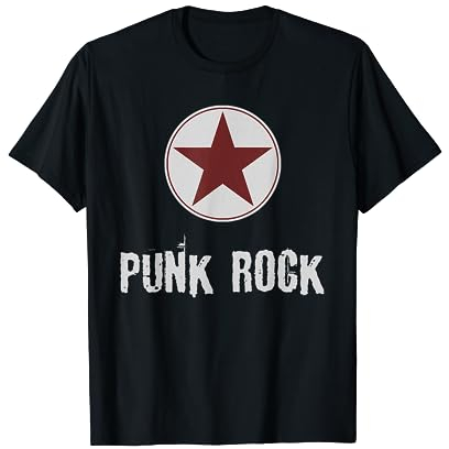 Punk Rock Shirt mit dem Punk Rock Stern T-Shirt