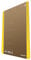 DONAU LIFE 2710001FSC-11 Klemmbrett/ Schreibbrett/ Clipboard/ Klemmbrettmappe A4 Hart-Karton/Pappe mit Metallclip/ Starke Klemme mit abgerundeten Ecken| Farbe - Gelb/ ideal für Büro Schule und Zuhause