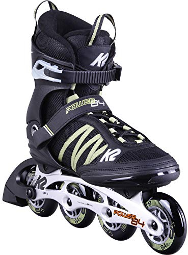 K2 Skates Herren Inline Skates Power 84, Black - Sand, 30D0371.1.1.065