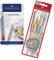 Faber-Castell Aquarellstifte GOLDFABER im Metalletui (12er Metalletui & Pinselset)