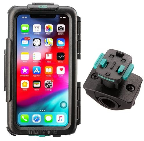 Ultimateaddons Coque étanche pour iPhone avec différents Accessoires de Guidon