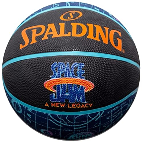 Spalding Space Jam Tune Court Ball 84560Z; Womens,Childrens,Mens basketballs; 84560Z_7; Black; EU; (7 UK)