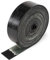 Gummistreifen Gummimatte Stärke schwarz Vollgummi Hartgummi Schürfleiste SBR Gummiauflage 3mm Größe 10CM x 5M