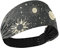 OTVEE Space Sonne Mond Sterne Stirnband für Frauen, elastisches Yoga Headwraps Haarband Schweißband für Fitness Yoga Workout