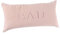 PANA® Badewannenkissen (20x40 cm) • Bequemes Kissen für Badewanne • Nackenkissen Badewanne • Kopfstütze Wanne • Polster Badewanne • Schnell trocknend • Rosé mit Bad Schriftzug