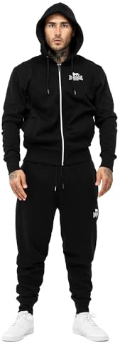 Lonsdale Herren Trainingsanzug mit Kapuze normale Passform ROTTINGEAN