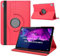 Dlahaby Funda para Lenovo Tab P11 Plus TB-J616 / Tab P11 TB-J606 11 Pulgadas, Cuero PU con Función de Soporte Giratorio Funda para Lenovo Tab P11 & Lenovo Tab P11 Plus,Rojo