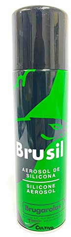 Aerosol silicona Brugarolas 500ml. Spray de siliconas para tratamiento de plasticos y cinturones de seguridad.