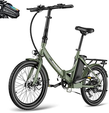 Fafrees F20 Light E Bike Herren 36V 20AH Akku, [ Offiziell ] Klapp Ebike 20 Zoll, E-Bike Damen Fahrrad Motor 250W bis 55-110KM, Elektrofahrrad 120kg 25km/h Bike Electric 155-195CM