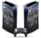 Head Case Designs Offizielle Harry Potter Schloss Grafiken Vinyl Frontplatte Haut Gaming Aufkleber Abziehbild kompatibel mit Sony Playstation 5 PS5 Digital Edition Console and DualSense Controller
