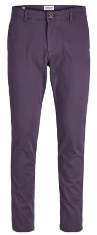 JACK & JONES Jpstmarco Jjbowie Noos, Pantaloni Uomo, Ombra Notturna, 34W / 36L