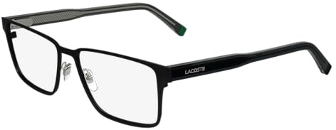 Lacoste L2297 002 MATTE BLACK 54/15/145 Herren Brillen
