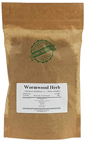 Herba Organica Herbe de Absinthe Tisane - Artemisia Absinthium L - Wormwood Herb Tea (100g)