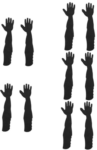 Milisten 5 Paar Geschmeidige Blockierstange Basketballausrüstung Basketballtraining Blockerstange Multifunktions Blockierstange Basketballtrainingsstange Blockierstange