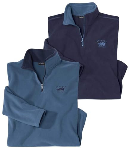 ATLAS FOR MEN - Set di 2 Maglioni in Micropile - 3XL