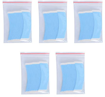 Tynmoel 180 Teile/Los Perücken Klebe Streifen Feste Haar Verlängerung Doppel Klebeband Wasserdicht und Schweiß für Toupet Spitzen Perücken Film