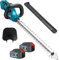 Neue Upgrades Akku Heckenschere, Ersatz für Makita 18V DUH502Z, kompatibel mit Makita BL1830B, mit 2x5500mAh Akku und Ladegerät, Bürstenlos Strauchschere Handheckenschere, für Trimmen im Park Garten ﻿