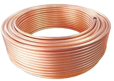 Tubo De Cobre En Espiral Suave Con Diámetro Exterior De 2/2,5/3/4/5/6/7/8/9/10 Mm, T2, For Aire Acondicionado, Refrigeración Y Tubos Capilares.(8x0.6mm)