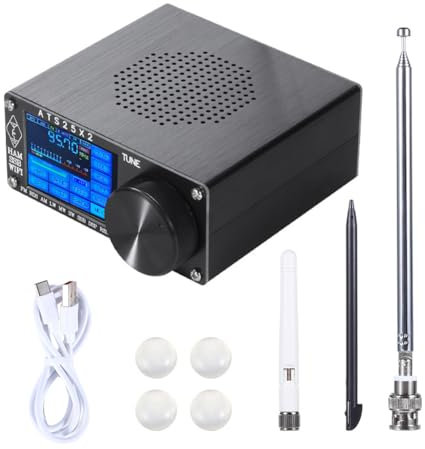 Steowsey ATS25X2 Full Band FM/LW/MW/SW/SSB Spectrum Scan Receiver Touch Screen Stereo Receiver WIFI FM RDS APP Network