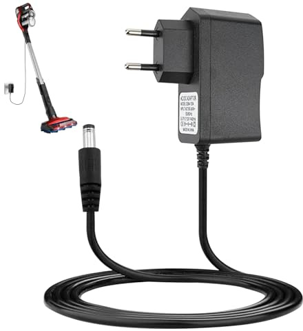 Chargeur Aspirateur, 26V 500mA Chargeur Aspirateur Compatible avec Hoover H-Free 100/200/500/700/800, Adaptateur D'alimentation pour Hoover HF122RH, HF122GPT, HF522NPW, HF522SFP