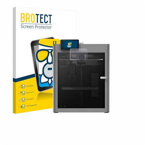 BROTECT Schutzglas für Bambu Lab P2S 3D Printer | Entspiegelnder Displayschutz Made in Germany Schutzfolie Glas Matt Anti-Reflex Kratzfest 9H Anti-Fingerprint Einfache Montage