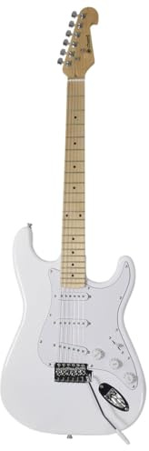 Chord | CAL63 Electric Guitar | Maple Fretboard | Artic White