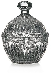 CRISTALICA Dose Keksdose Konfektdose Gianna Transparent Rund D 15 cm Kristall