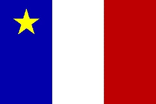 U24 Flagge Fahne Akadien 90 x 150 cm