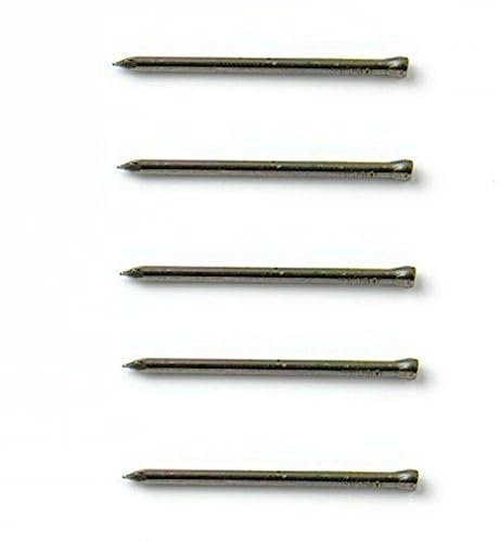 Merriway BH03712 (100 gm) Steel Panel Pin, 25 mm (1 Inch) Bright Finish for Cabinet and Joinery Work - Pack of 100 gm