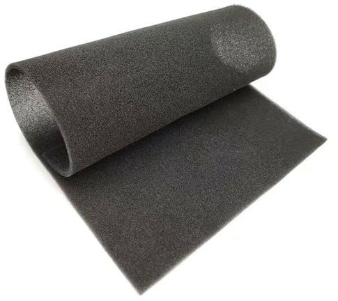cyclingcolors Grande filtro aria schiuma spugna universale da ritagliare aspirazione moto auto, 500x500x20mm 35PPI