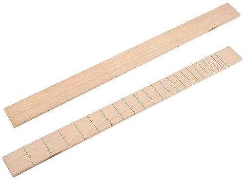 RuiJOTWAT 22 tasti tastiera per chitarra tastiera in acero pre-scanalato per parti di chitarre Cigar Box