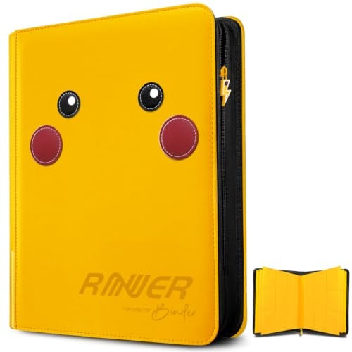 Douper Classeur de Cartes à Collectionner 9 Pochettes, Capacité 360 Cartes