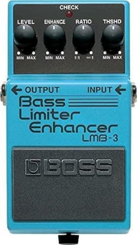BOSS Lmb-3 Bass Limiter/Enhancer Pedal, Increased Bass Clarity And Presence