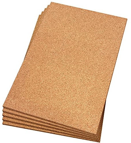 QEP 72001Q Natural Cork Underlayment Sheets - 2 ft. Wide x 3 ft. Long x 12 mm Thick (25 sheets/pack)