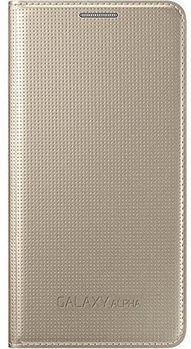 Samsung Etui à Clapet pour Samsung Galaxy Alpha - Or