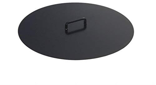 COUVERCLE de brasero en acier noir sablé Ø: 60cm