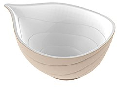 zak! Salatschüssel Zwiebel 18cm in beige/weiß, Melamin, 18 cm