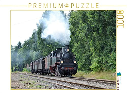 CALVENDO Puzzle Dampf-Lok STETTIN 7906 | 1000 Teile Lege-Größe 64 x 48 cm Foto-Puzzle für glückliche Stunden