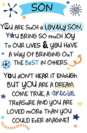 INSPIRED WORDS KEEPSAKES - SON