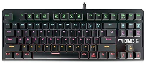 GAMDIAS Hermes E2 Gaming Keyboard, Black