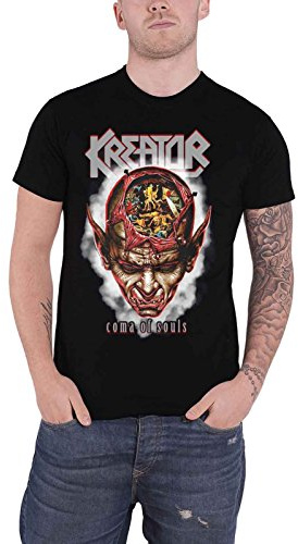 Kreator T Shirt Coma of Souls Band Logo Nue offiziell Herren
