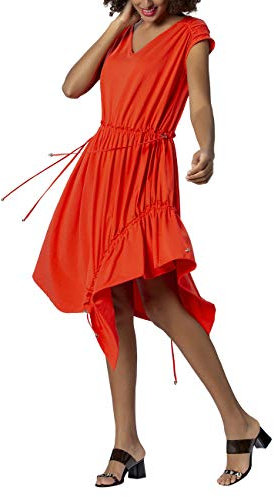 APART Fashion Dress Vestido, Naranja (Orange Orange), 40 (Talla del Fabricante: 38) para Mujer