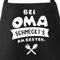 MoonWorks® Kochschürze bei (style_variation) schmeckts am besten Grill-Schürze Spruch Schürze Küchenschürze Baumwolle schwarz unisize