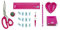 Prym 651223 Love Starter Set Nähen Mint Nähset, pink, 25 x 17 x 6,5 cm