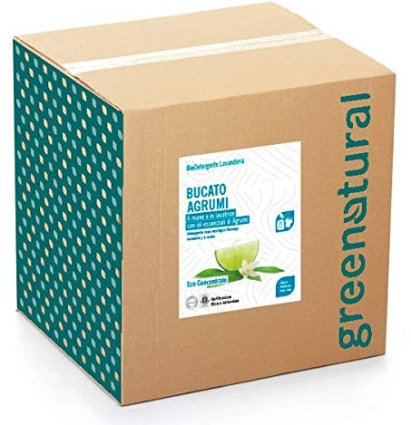 GREENATURAL BAG 10 Kg Bucato AGRUMI - eco