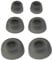LICHIFIT Silicone Ear Buds In-Ear Tips for Jabra Elite 75t/65t/Active/Sport Evolve Wireless Headphones Accessory