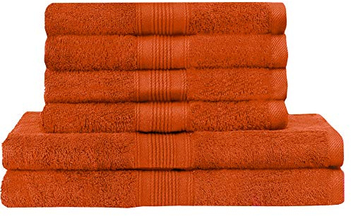 NatureMark Handtuchset, Terracotta